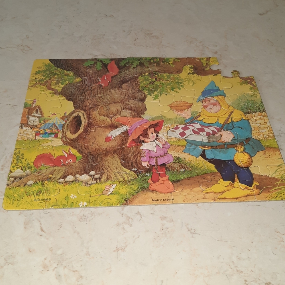 Vintage Falcon Simple Simon Met A Pieman Puzzle Puzzletime Jigsaw